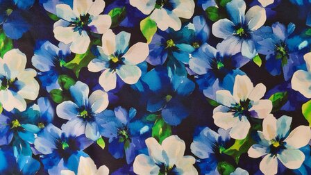 Punta Digital Flowers Blue