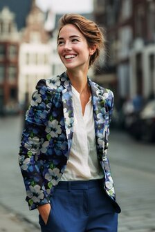 Punta Digital Flowers Blue