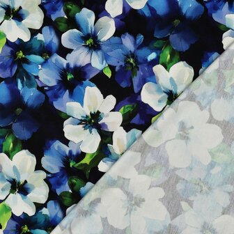 Punta Digital Flowers Blue