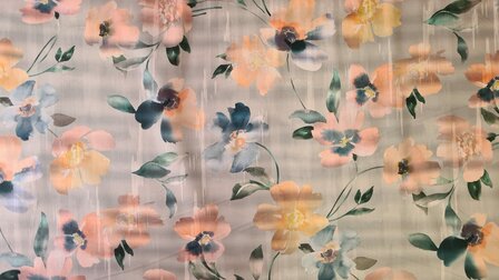 Cotton Satin Flowers Old Ros&eacute;