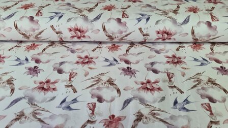 Organic Cotton Jersey Fairies Nude