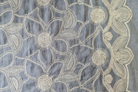 Cotton Embroidery de Luxe Blue