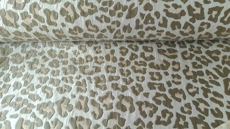 Jacquard Animal Khaki