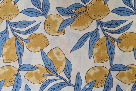 Handcrafted Blockprint Cotton Lemon