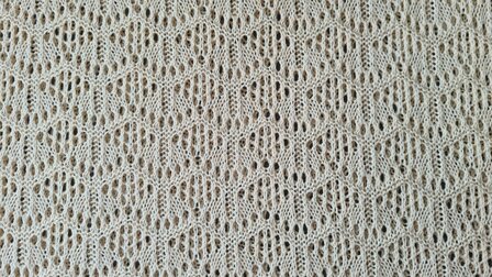 Heavy Lace Knit Creme