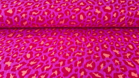 Mousseline Animal Spots Pink