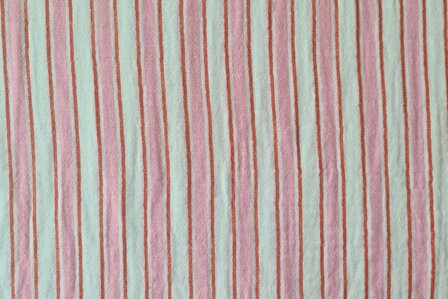 Mousseline Stripes Ros&eacute;