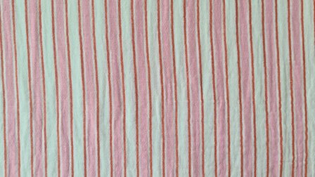 Mousseline Stripes Ros&eacute;
