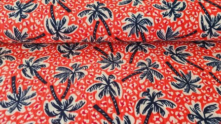 Mousseline Palmtree Orange