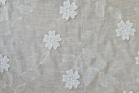 Cotton Embroidery Natural 2