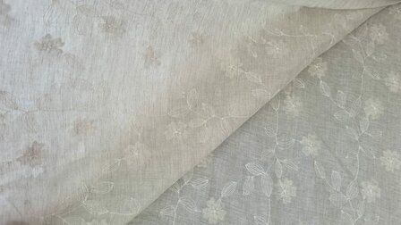 Cotton Embroidery Natural 2