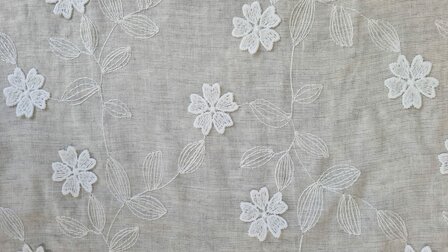 Cotton Embroidery Natural 2