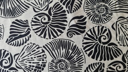 Viscose Crepe Shells Black