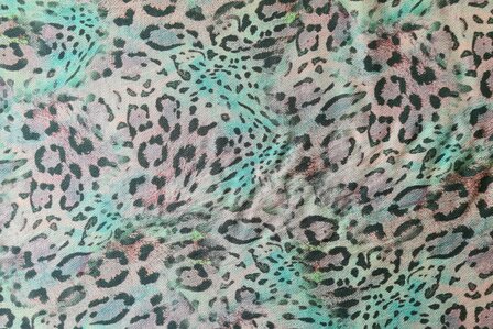 Viscose Crepe Leo Green