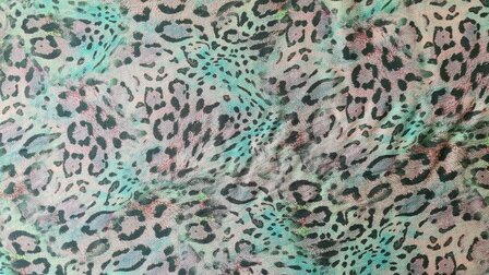 Viscose Crepe Leo Green
