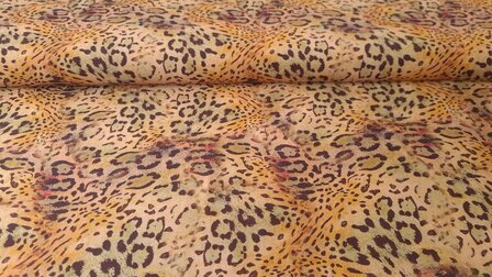 Viscose Crepe Leo Oker