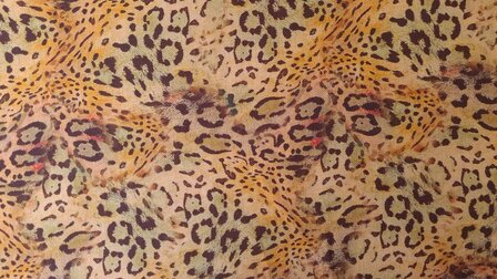 Viscose Crepe Leo Oker