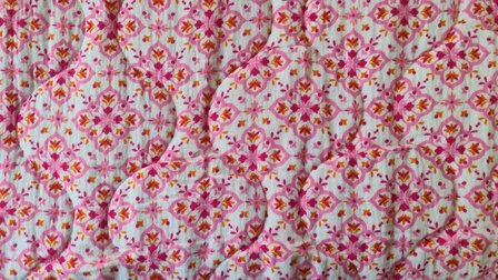 Double Stepped Cotton Pink 3