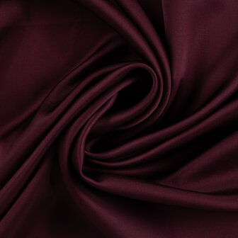 Viscose Satin Wine-Red