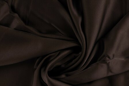 Viscose Satin Dark Brown
