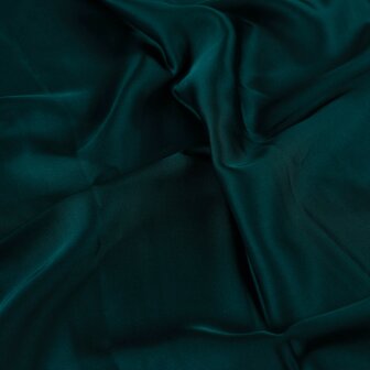 Viscose Satin Bottle Green