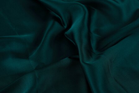 Viscose Satin Bottle Green