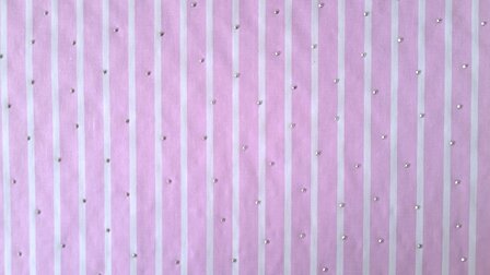 Cotton Mix Stripes &amp; Dots Ros&eacute;