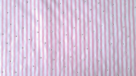 Cotton Mix Small Stripes &amp; Dots White-Ros&eacute;