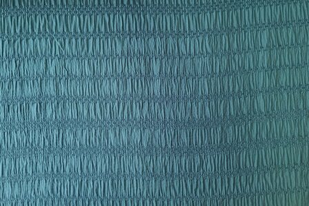 Viscose  Jacquard Smock Old Blue