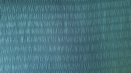 Viscose  Jacquard Smock Old Blue