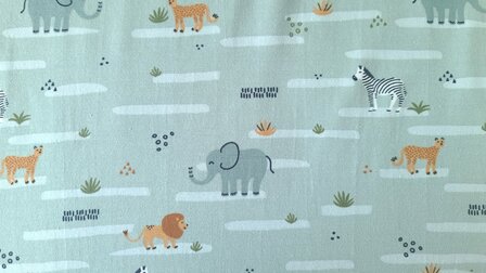 Cotton Jersey Safari Mint