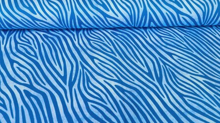 Cotton Jersey Zebra Jeans