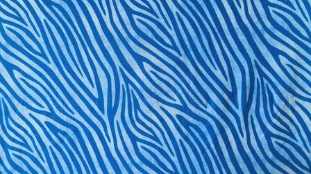 Cotton Jersey Zebra Jeans