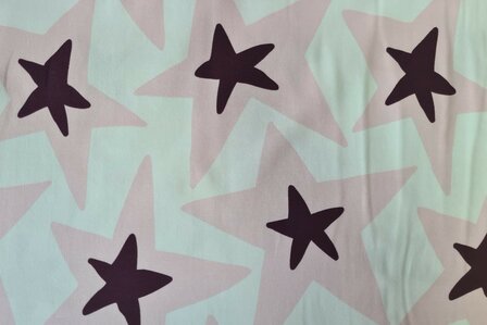 Cotton Jersey Stars Ros&eacute;