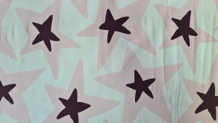 Cotton Jersey Stars Ros&eacute;