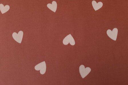 French Terry Hearts Terra