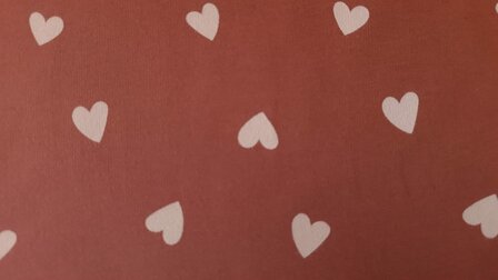 French Terry Hearts Terra