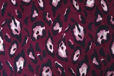 Viscose Twill Leo Red