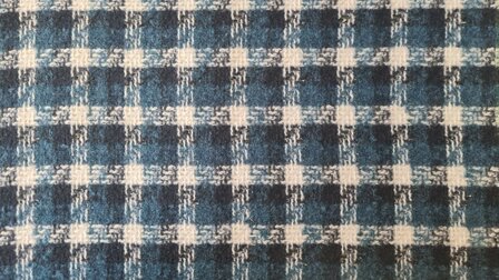 Brushed Boucl&eacute; Check Petrol