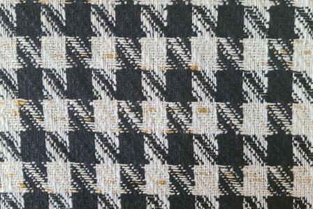 Chanel Boucl&eacute; Lurex Check Black