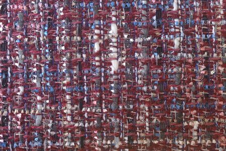 Chanel Boucl&eacute; Wool Wine-Red the luxe