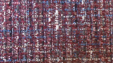Chanel Boucl&eacute; Wool Wine-Red the luxe