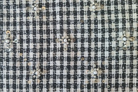 Chanel Boucl&eacute; Embroidery Black ( Recycled )