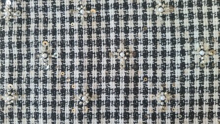 Chanel Boucl&eacute; Embroidery Black ( Recycled )