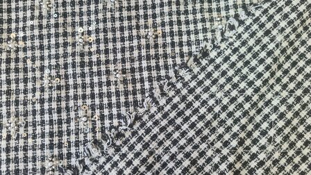 Chanel Boucl&eacute; Embroidery Black ( Recycled )