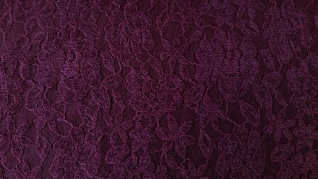 Lace Deluxe Wine Red
