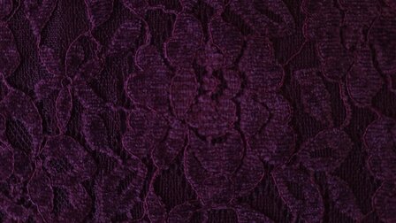 Lace Deluxe Wine Red