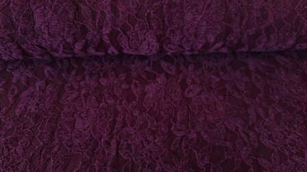 Lace Deluxe Wine Red
