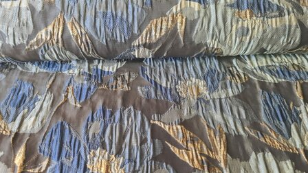 Jacquard Flowers Multi Grey