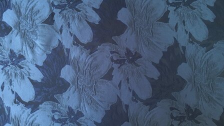 Jacquard Flower Blue/Navy